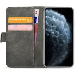 Mobilize Classic Gelly Wallet Book Case – Mobilskal för iPhone 11 Pro Svart