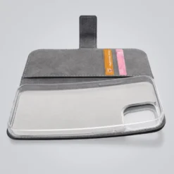 Mobilize Classic Gelly Wallet Book Case – Mobilskal för iPhone 15 Pro Svart