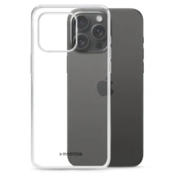 Mobilize Gelly Case – Mobilskal för iPhone 15 Pro Max Klar