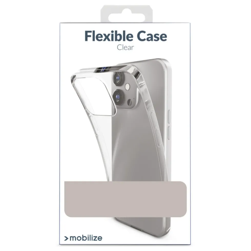 Mobilize Gelly Case – Mobilskal för iPhone 15 Plus Klar