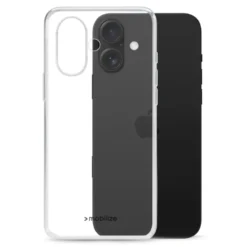 Mobilize Gelly Case – Mobilskal för iPhone 16 Plus Klar