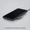 Mobilize Rubber Gelly Case – Mobilskal för iPhone 15 Pro Max Svart