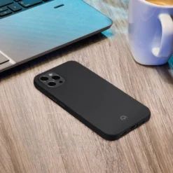 Mobilize Rubber Gelly Case – Mobilskal för iPhone 15 Pro Max Svart