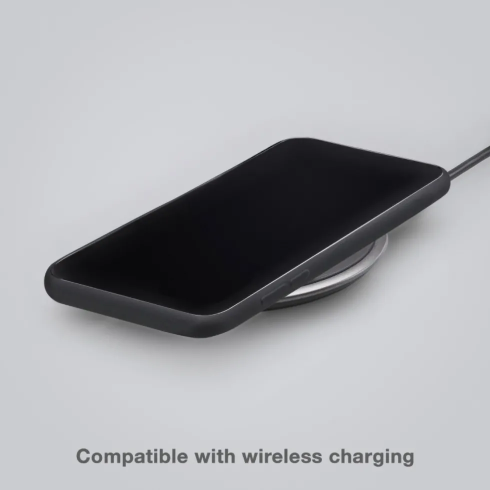Mobilize Rubber Gelly Case – Mobilskal för iPhone 13 Pro Svart