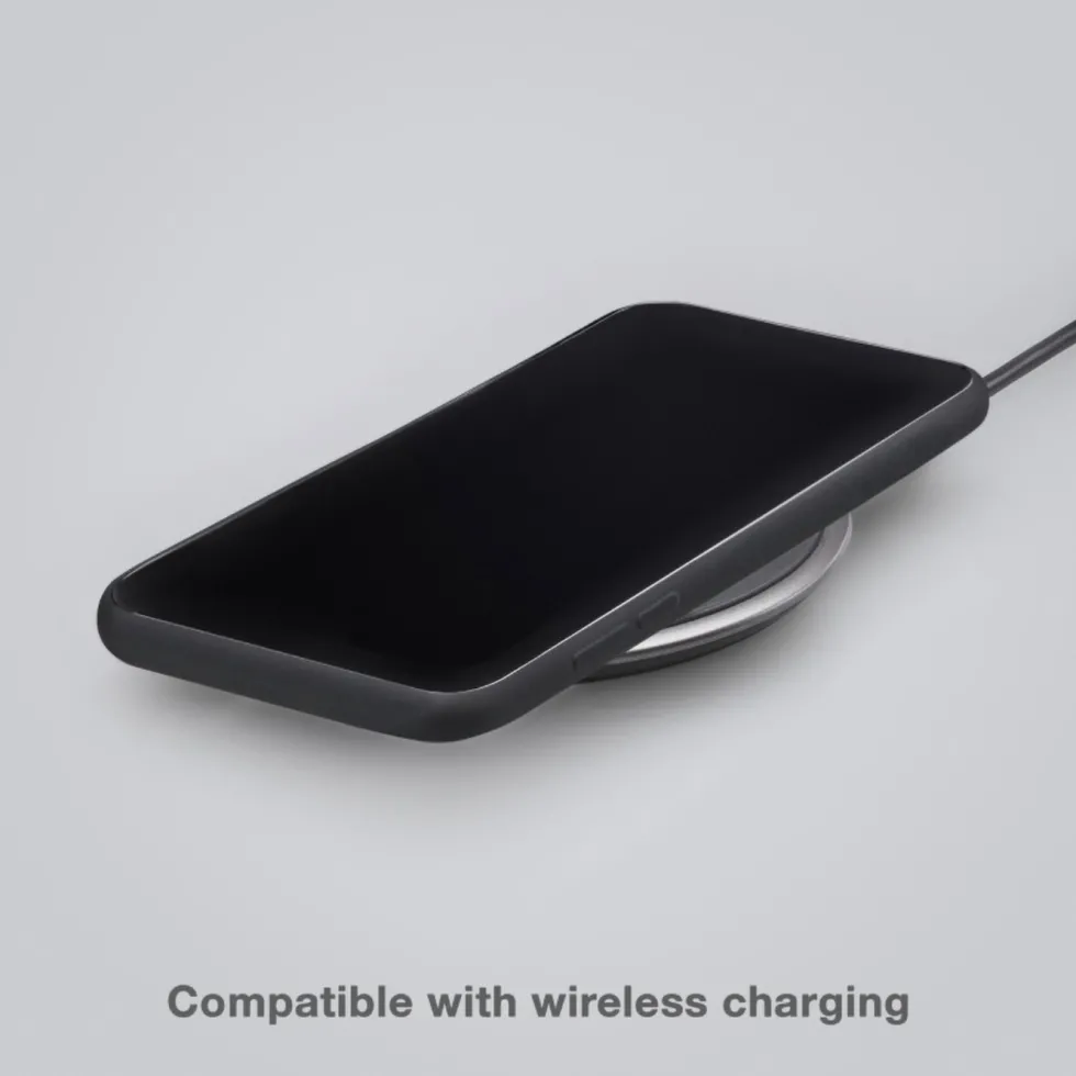 Mobilize Rubber Gelly Case – Mobilskal för iPhone 15 Pro Svart