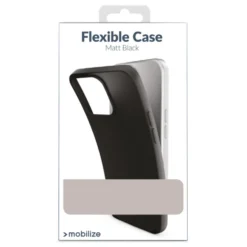 Mobilize Rubber Gelly Case – Mobilskal för iPhone 16 Pro Max Svart