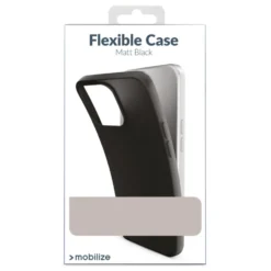 Mobilize Rubber Gelly Case – Mobilskal för iPhone 13 mini Svart