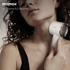 Momax Ultra Freeze bärbar fläkt med kylplatta Lila