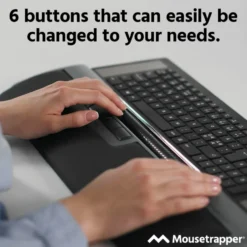 MouseTrapper Delta Extended Ergonomisk mus
