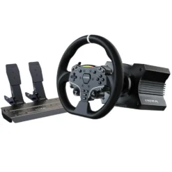 MOZA Racing R5 racingsimulator med ratt och pedaler