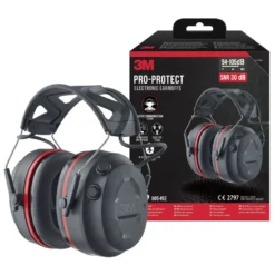 3M Pro-Protect hörselskydd med Bluetooth Svart
