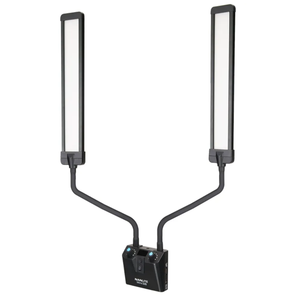 Nanlite Mira 26B LED-belysning med stativ