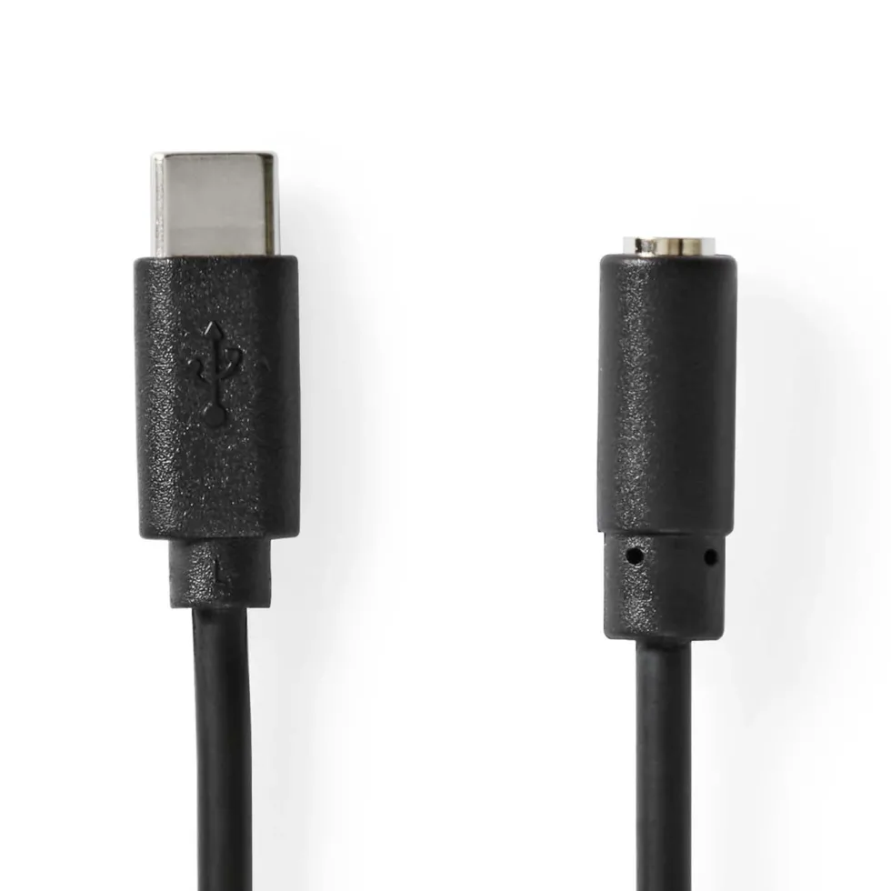 Nedis Adapterkabel med USB-C till 3,5-mm 1 m