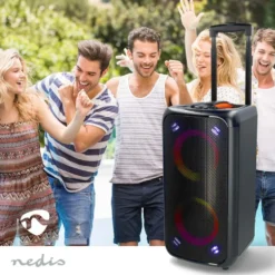 Nedis Bluetooth Party Speaker med karaokefunktion