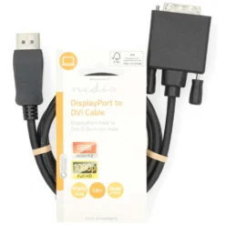 Nedis Displayport till DVI-kabel 1m