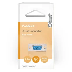 Nedis D-subkontakt DB9 Hona