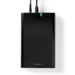 Nedis Hårddiskkabinett 3,5”/2,5” HDD & SSD USB-C 3.2 Gen 1