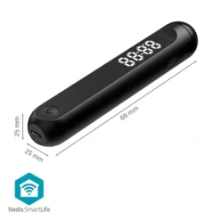 Nedis 2-i-1 Fitness Smart Hopprep med Bluetooth