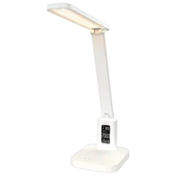 Nedis Laddbar LED-skrivbordslampa med display