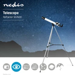 Nedis Lättanvänt Teleskop