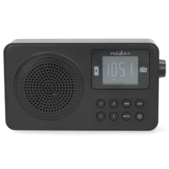 Nedis Portabel FM-radio med Bluetooth