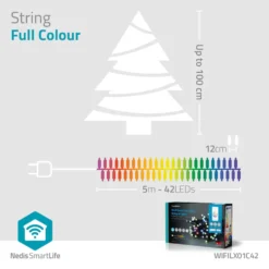 Nedis SmartLife Ljusslinga RGB 5 m