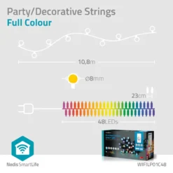 Nedis SmartLife Ljusslinga RGB+ 10,8 m