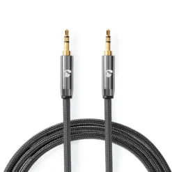 Nedis Stereoljudkabel 3,5 mm hane till hane 2 m
