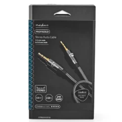 Nedis Stereoljudkabel 3,5 mm hane till hane 2 m