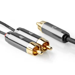 Nedis Subwooferkabel RCA till 2x RCA 3 m