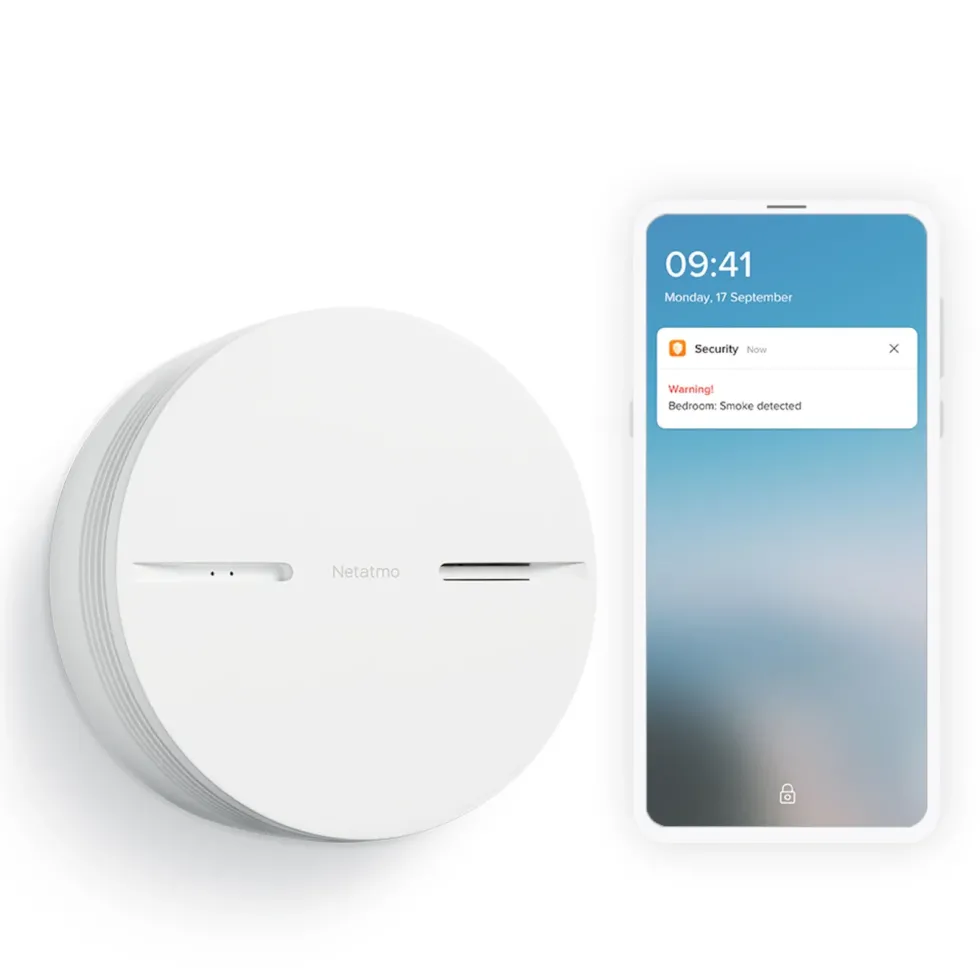 Netatmo Smart Rökdetektor 1-pack