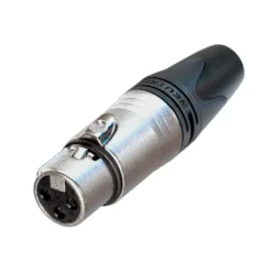 Neutrik XLR-hona Silver