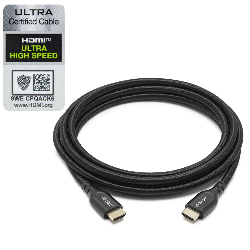 Nikabe HDMI-kabel med 8K-stöd 3 m