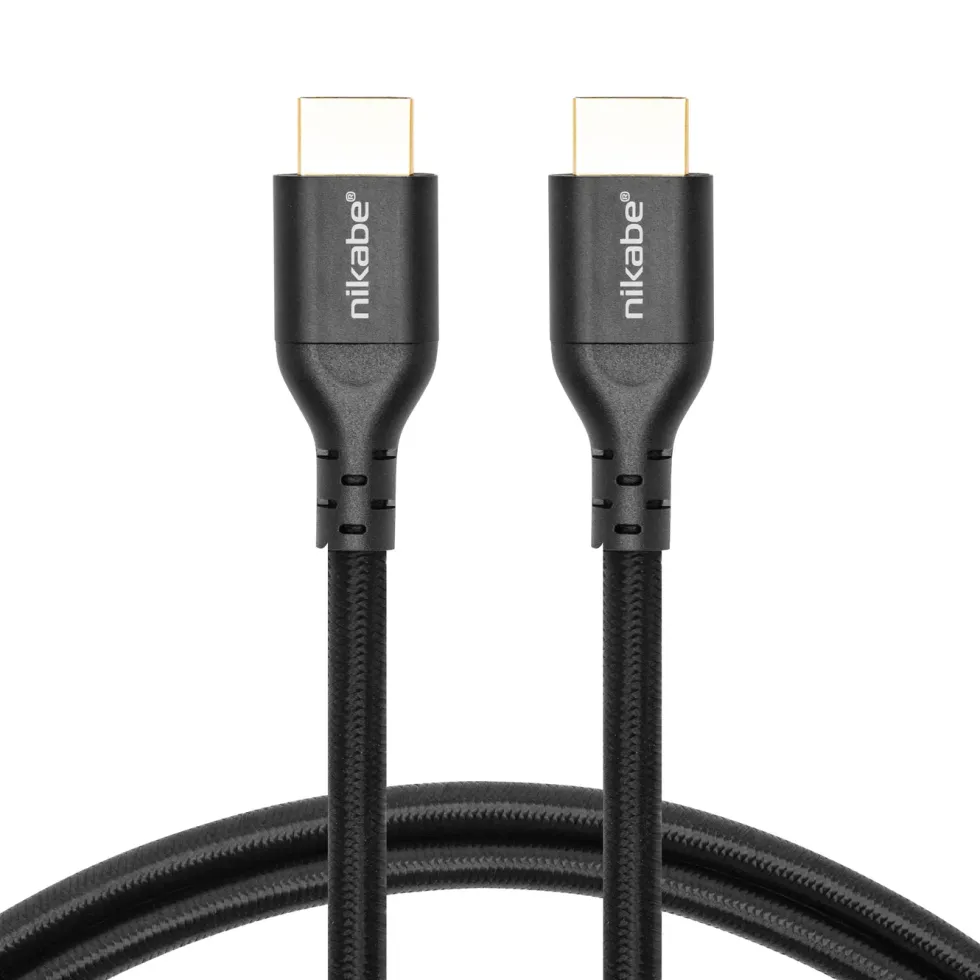 Nikabe HDMI-kabel med 8K-stöd 1 m
