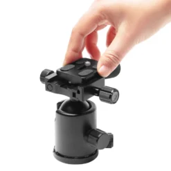 Nikabe Justerbart Stativhuvud med snabbplatta