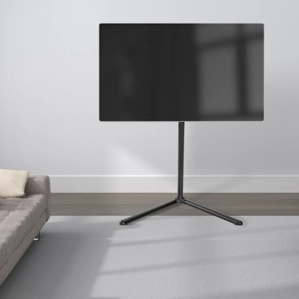 Nikabe V-base golvstativ för tv 49-70 tum Svart