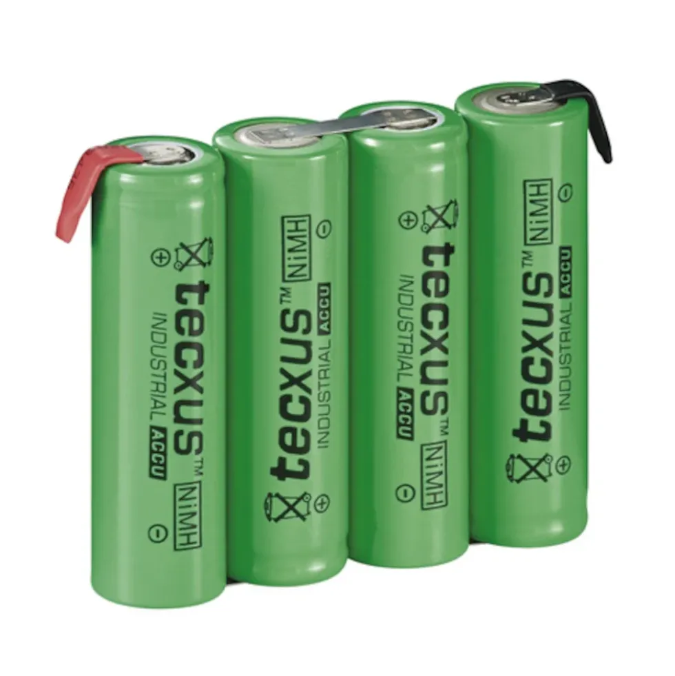 NiMH2 4xAA-batteri 4,8 V 2100 mAh