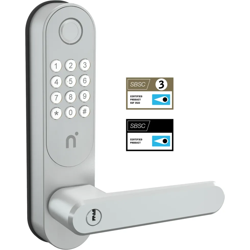 Nimly Code Pro Elektroniskt dörrlås Silver