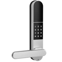 Nimly Touch Pro Elektroniskt dörrlås med fingerläsare Black/Silver