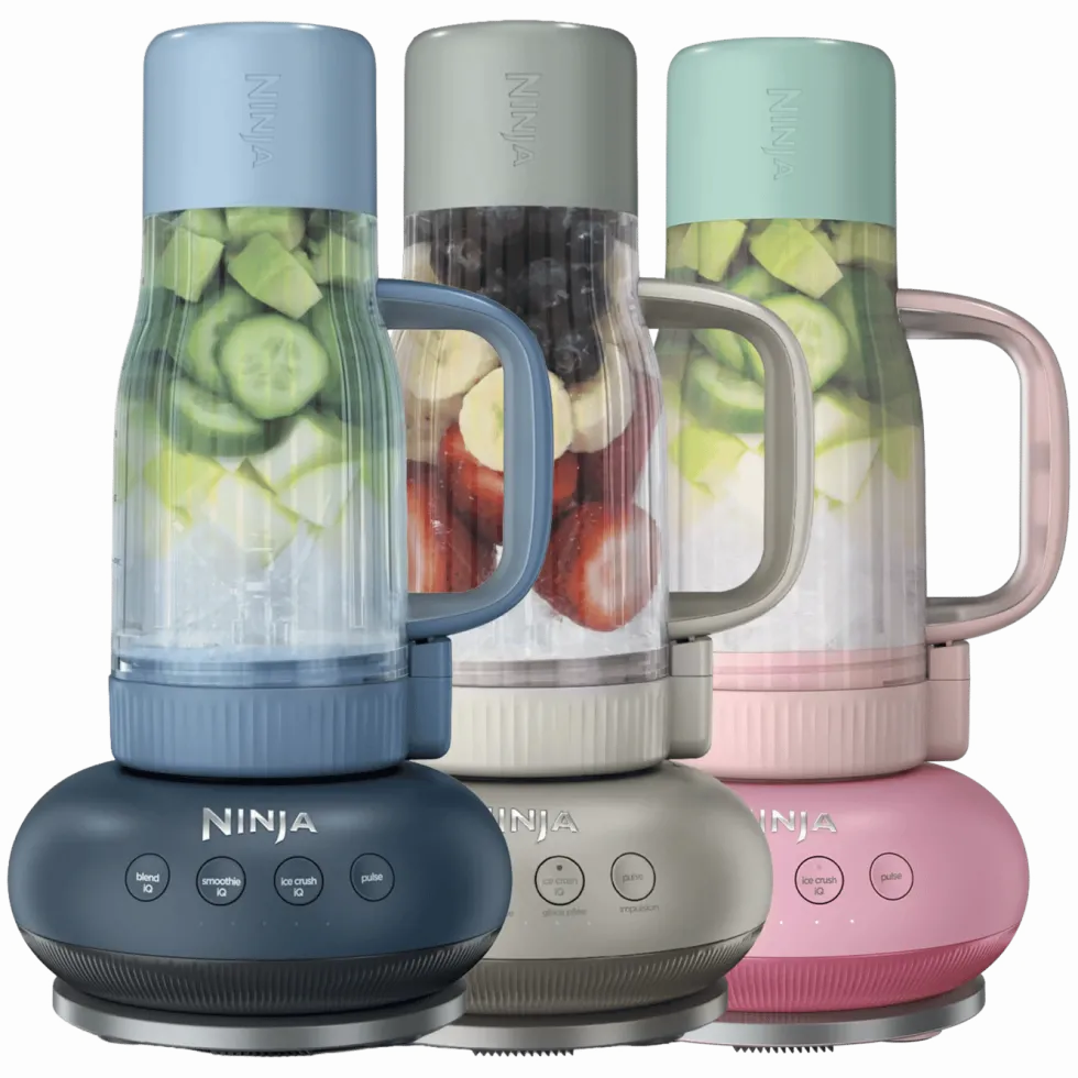 Ninja BlendBoss personlig mixer med resebägare Stone