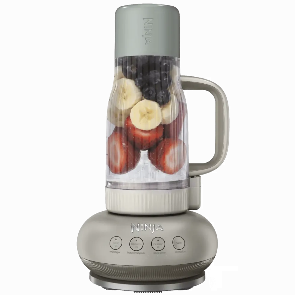 Ninja BlendBoss personlig mixer med resebägare Stone