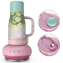 Ninja BlendBoss personlig mixer med resebägare Pink Peppercorn