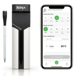 Ninja ProChef trådlös stektermometer Svart/silver