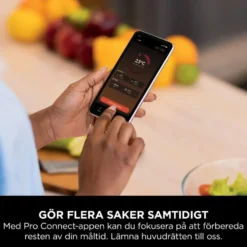 Ninja ProChef trådlös stektermometer Svart/silver