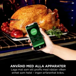 Ninja ProChef trådlös stektermometer Svart/silver