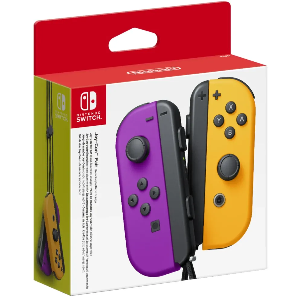 Nintendo Joy-Con Pair Handkontroller Lila/orange