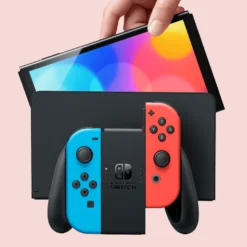 Nintendo Switch (OLED) Spelkonsol 7” Röd/Blå
