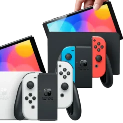 Nintendo Switch (OLED) Spelkonsol 7” Röd/Blå