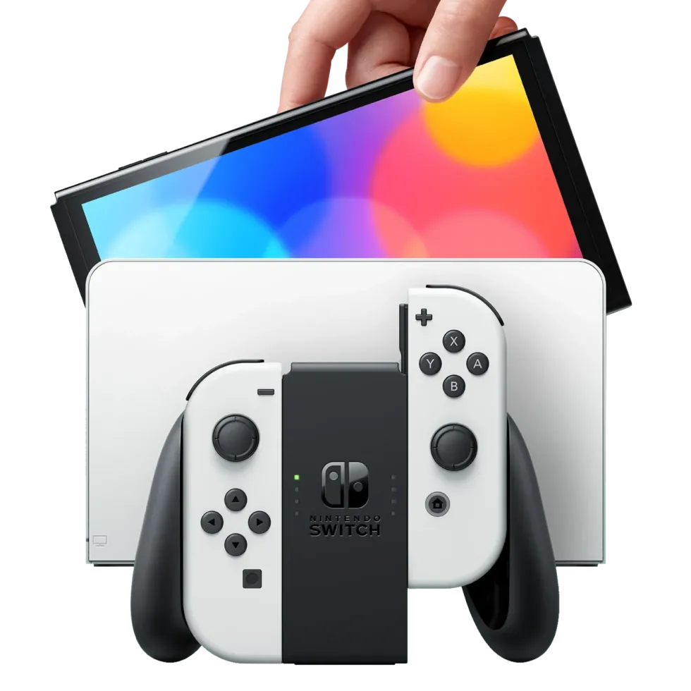 Nintendo Switch (OLED) Spelkonsol 7” Vit