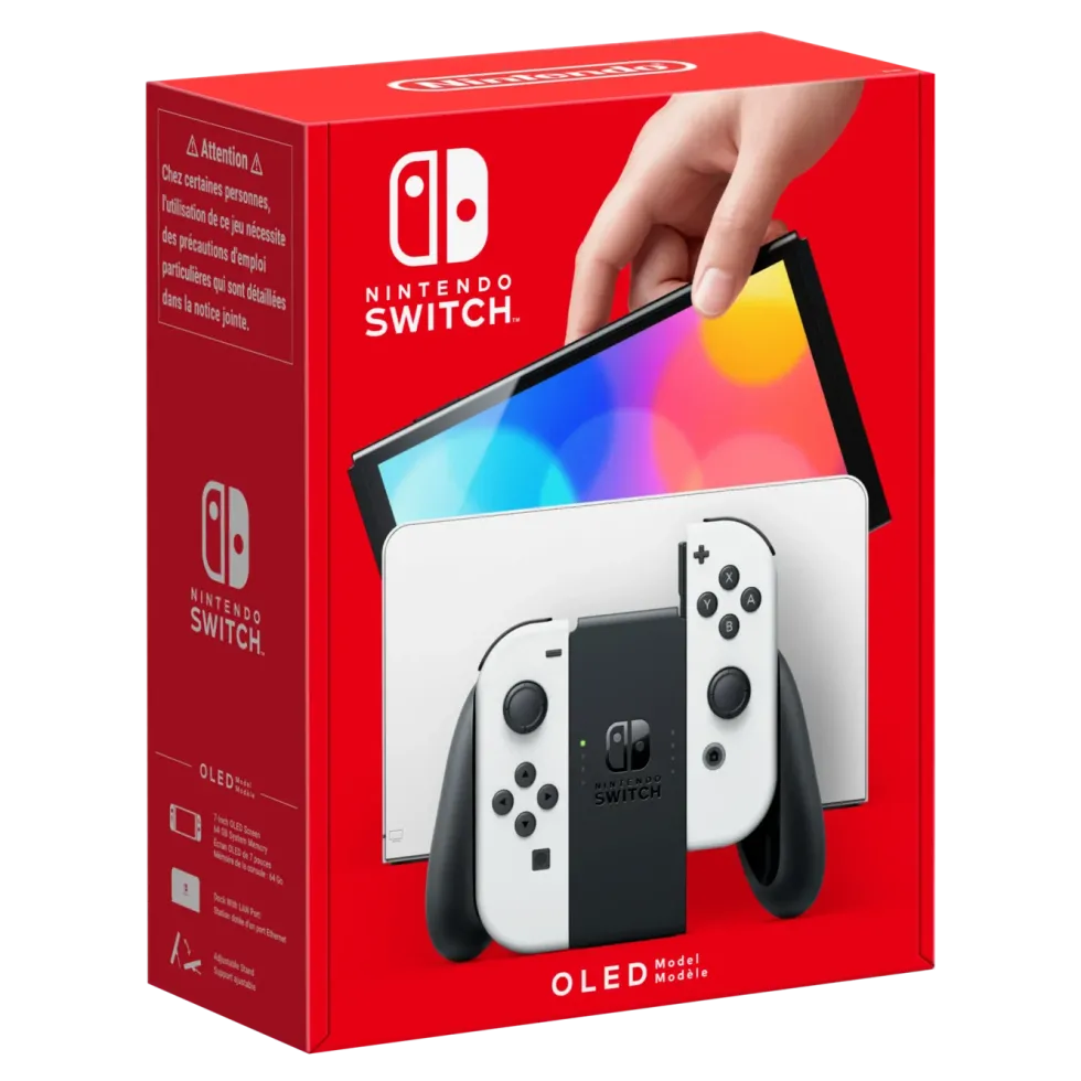 Nintendo Switch (OLED) Spelkonsol 7” Vit